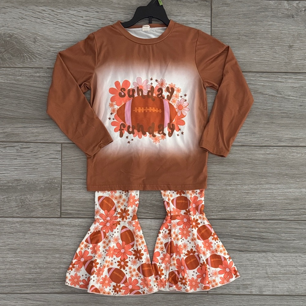 Sunday Funday Kids Football Fall 2pc Set